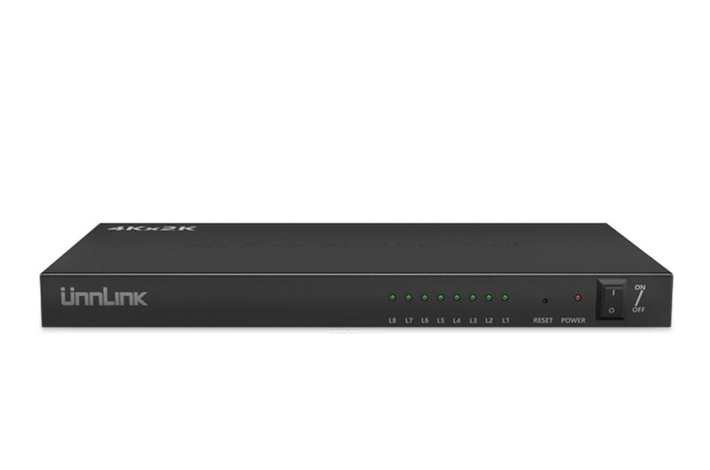 HDMI distributor 4K one in eight out